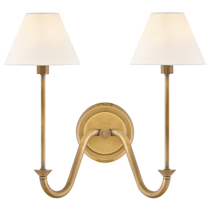 Greta Medium Two Light Sconce