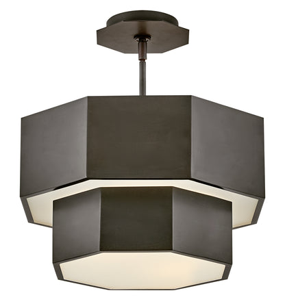 Facet Medium Convertible Flush Mount