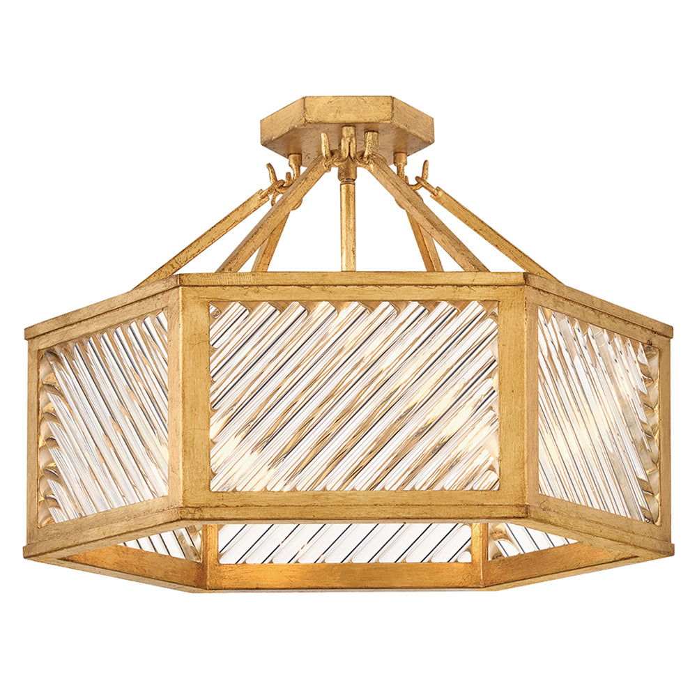 Sura Medium Semi-Flush Mount