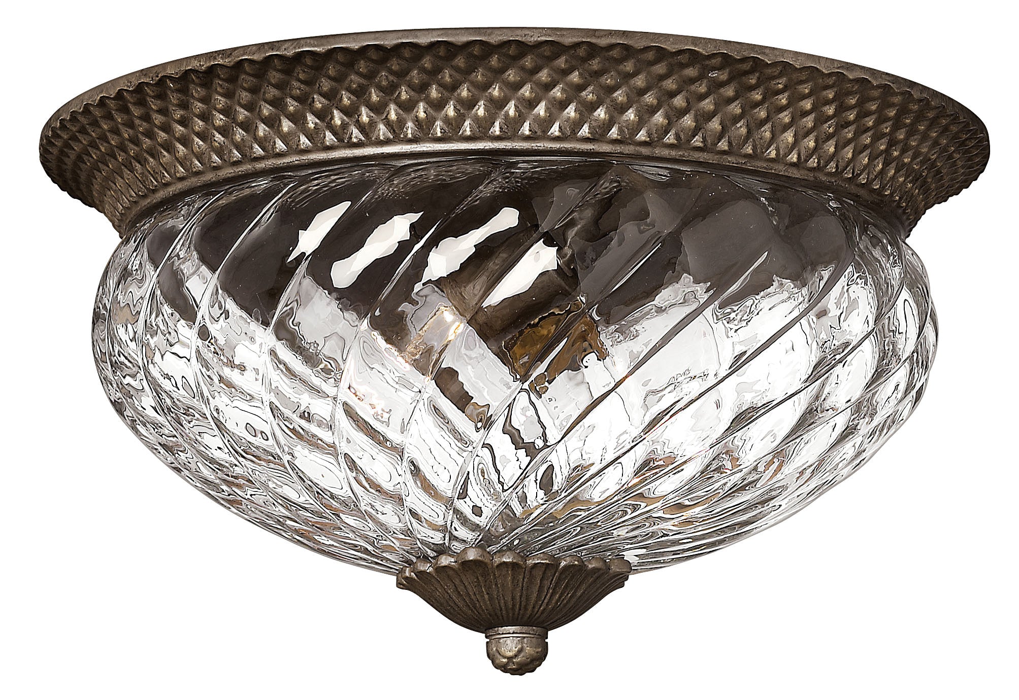 Plantation Medium Flush Mount