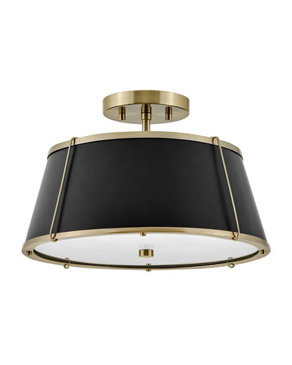 Clarke Semi-Flush Mount