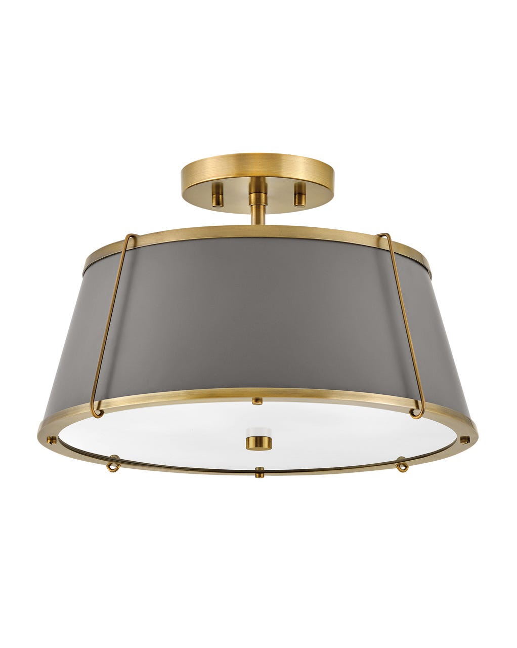 Clarke Semi-Flush Mount