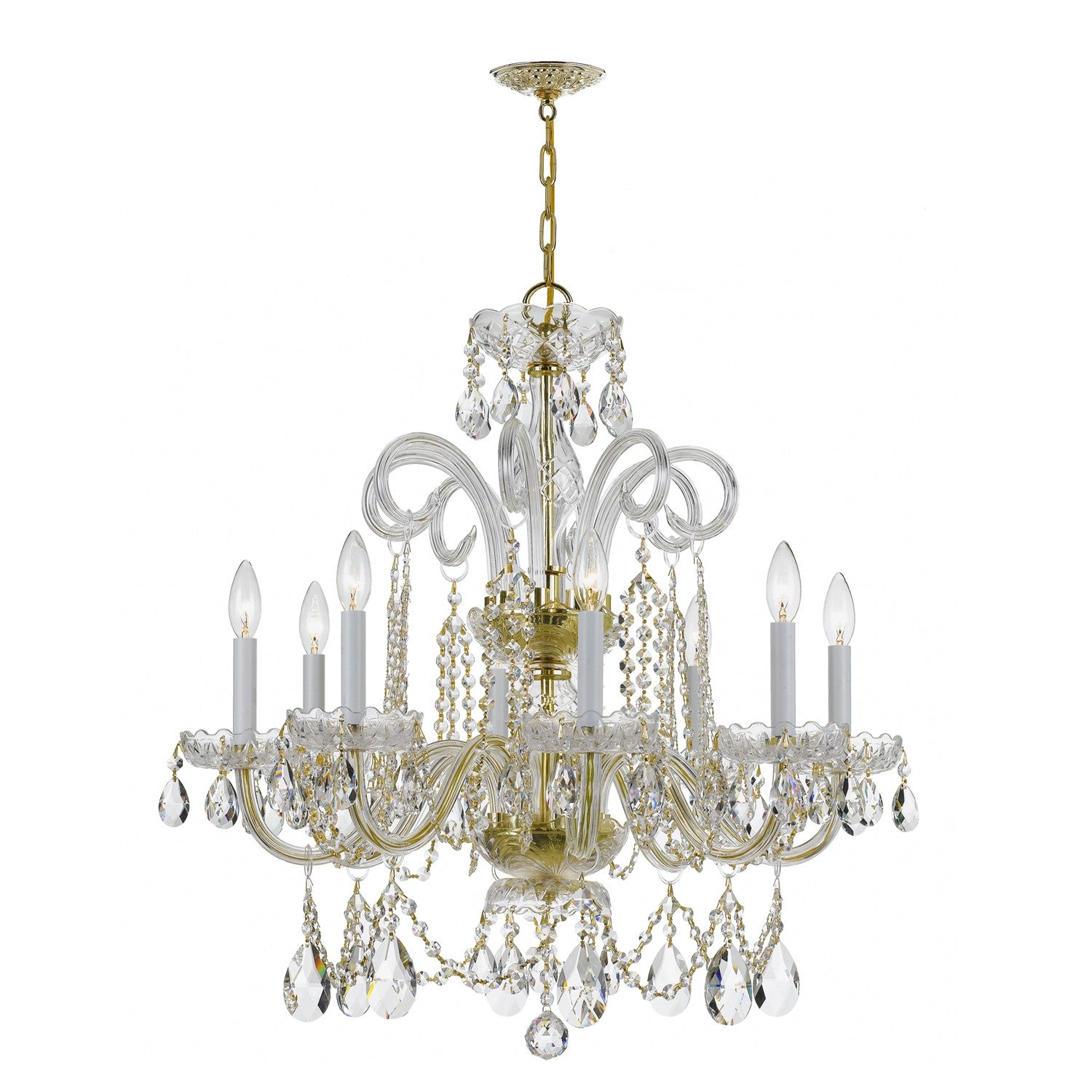 Traditional Crystal 27'' Chandelier