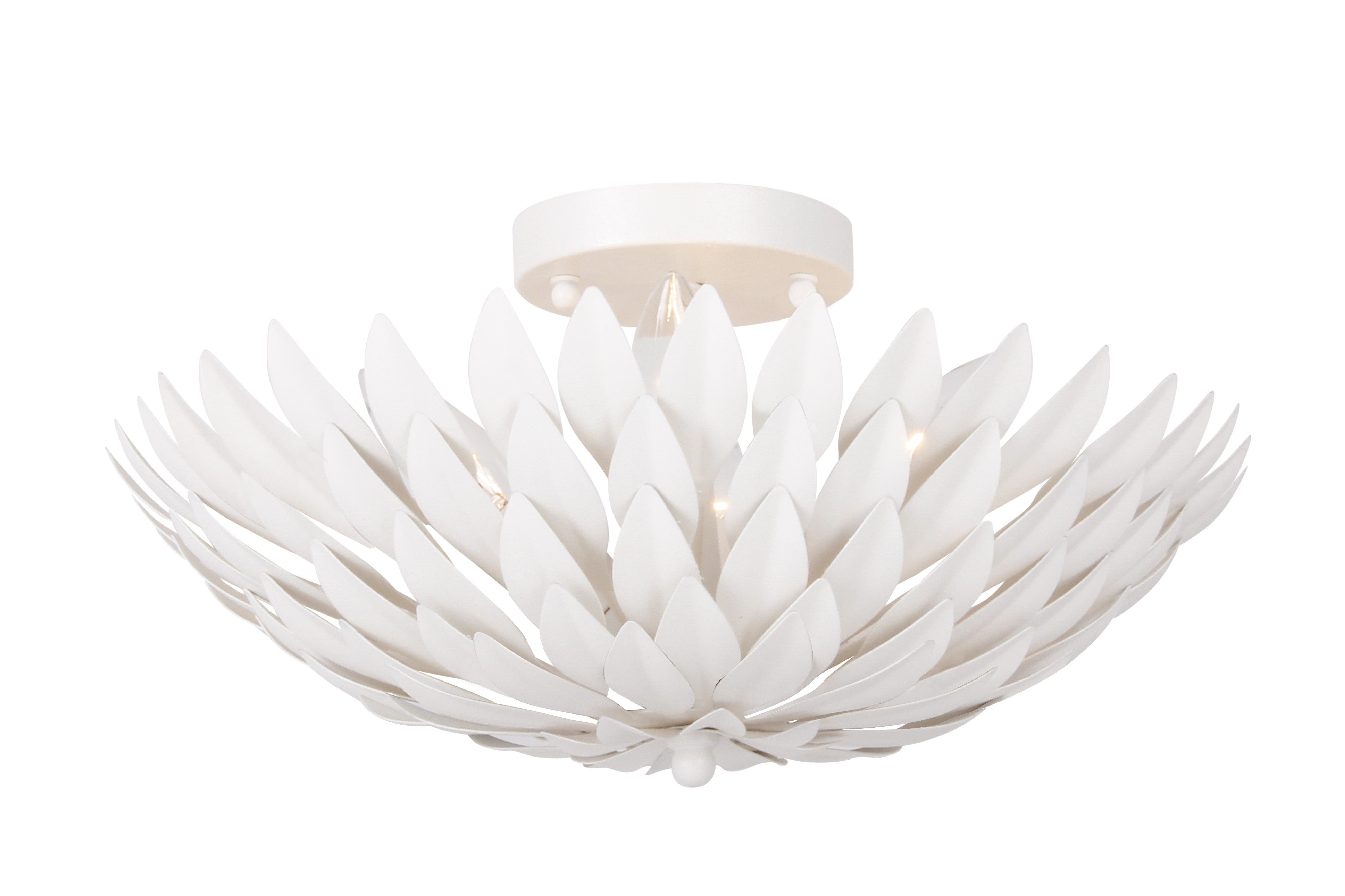 Broche 16'' Semi Flush Mount