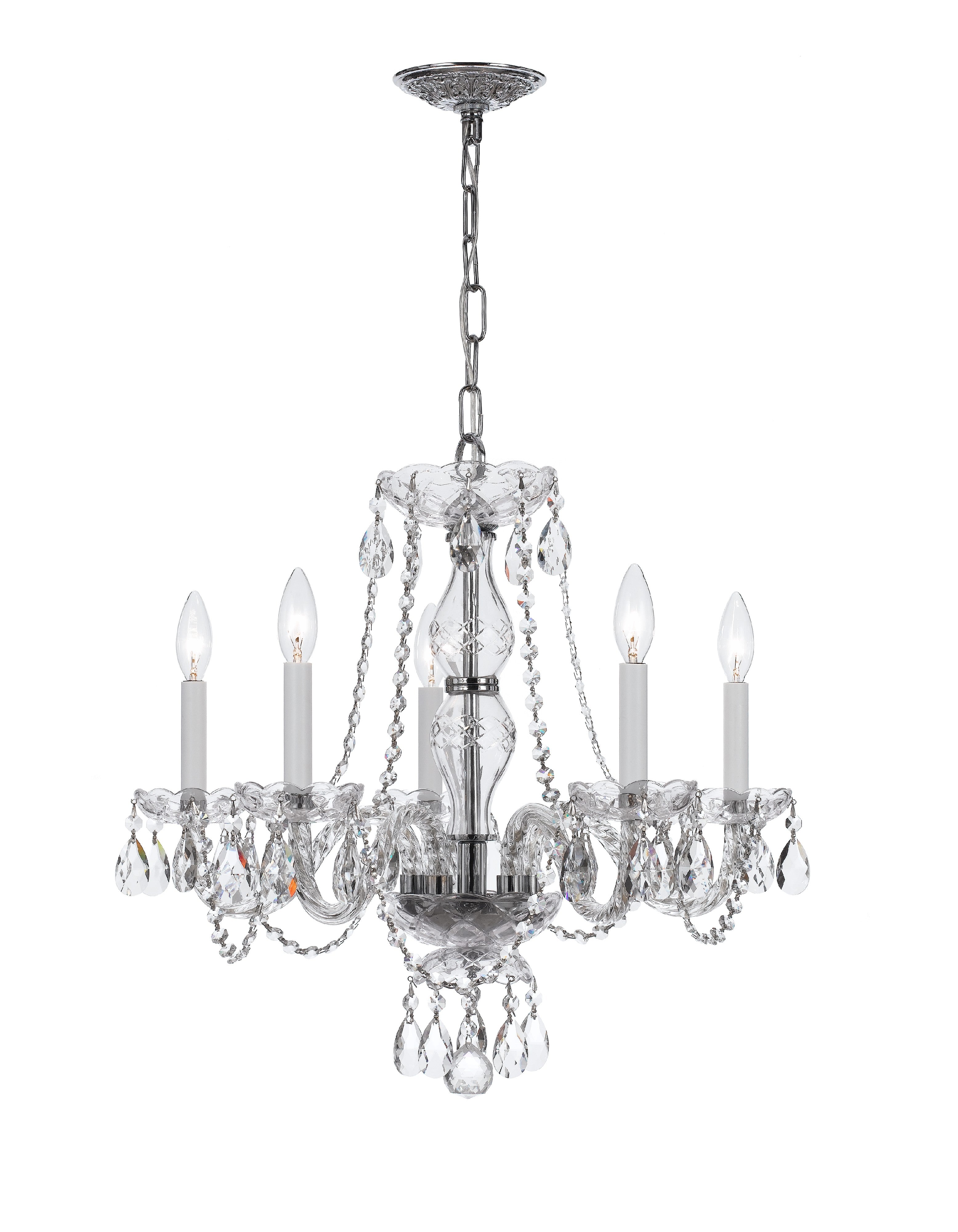 Traditional Crystal 21'' Chandelier