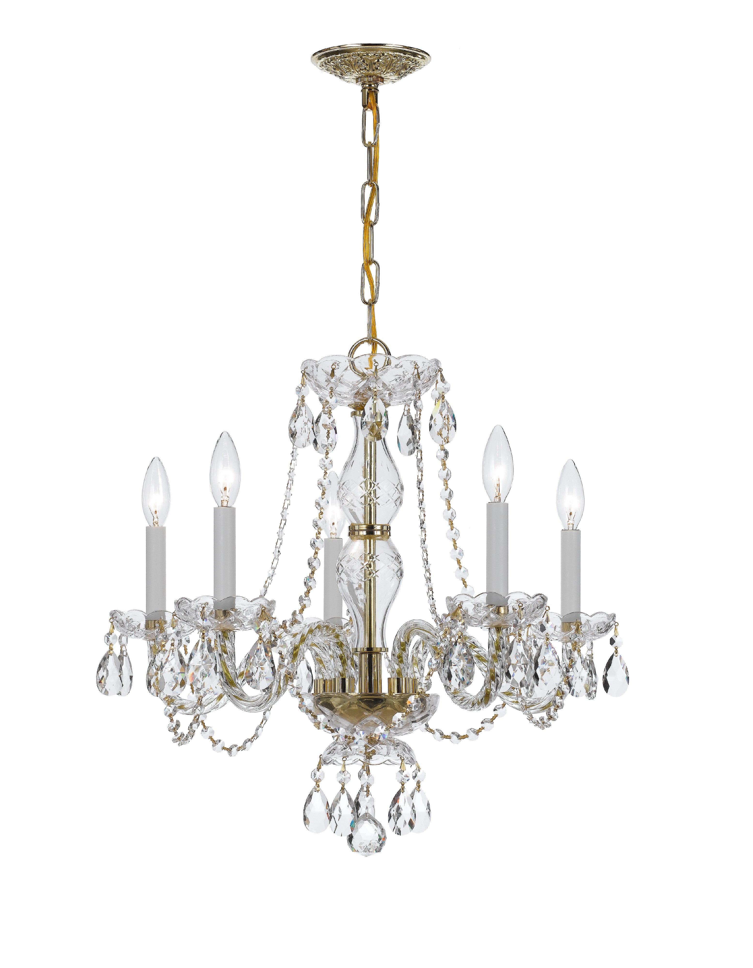 Traditional Crystal 21'' Chandelier