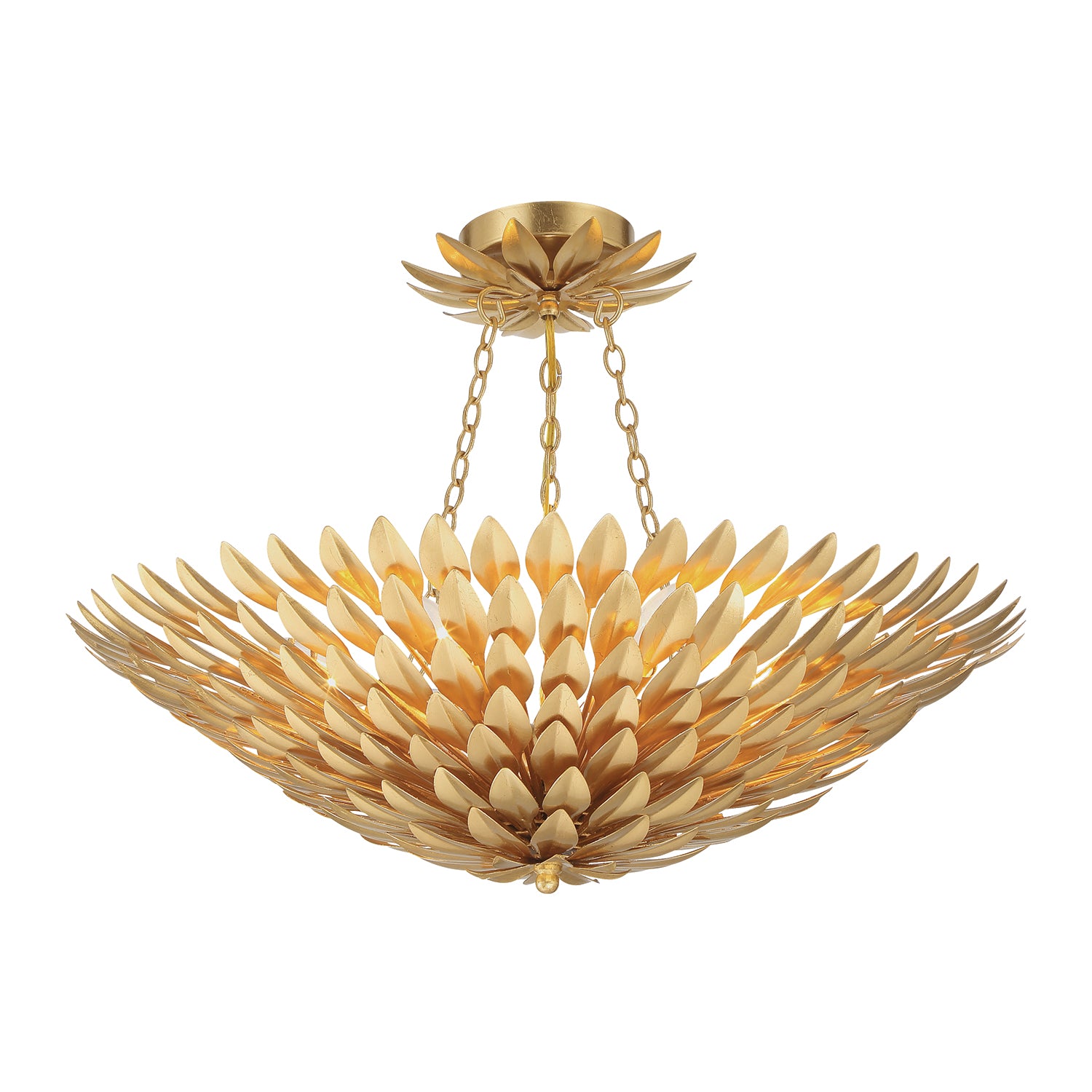 Broche 24.5'' Semi Flush Mount