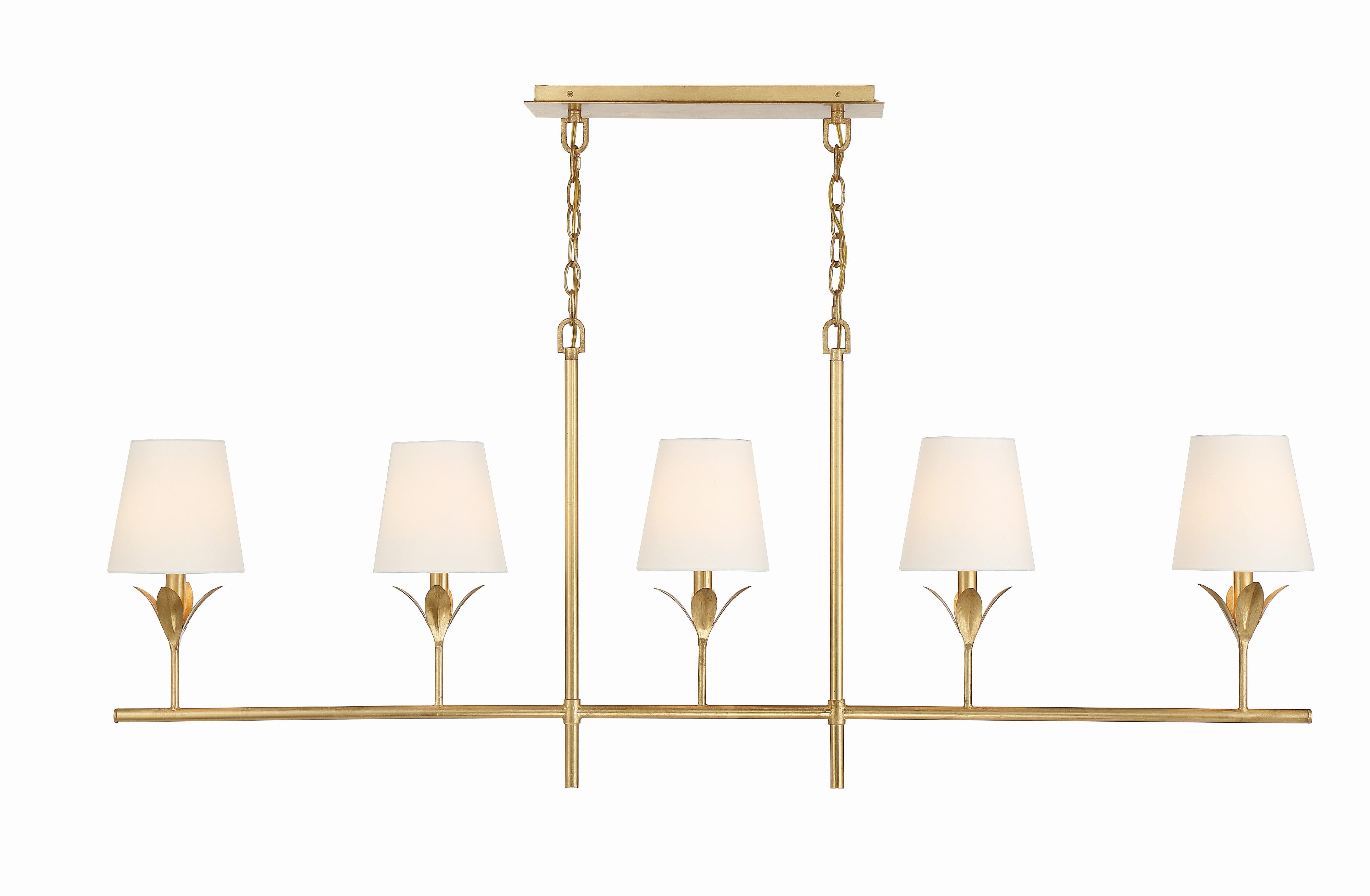 Broche 53.5'' Linear Chandelier