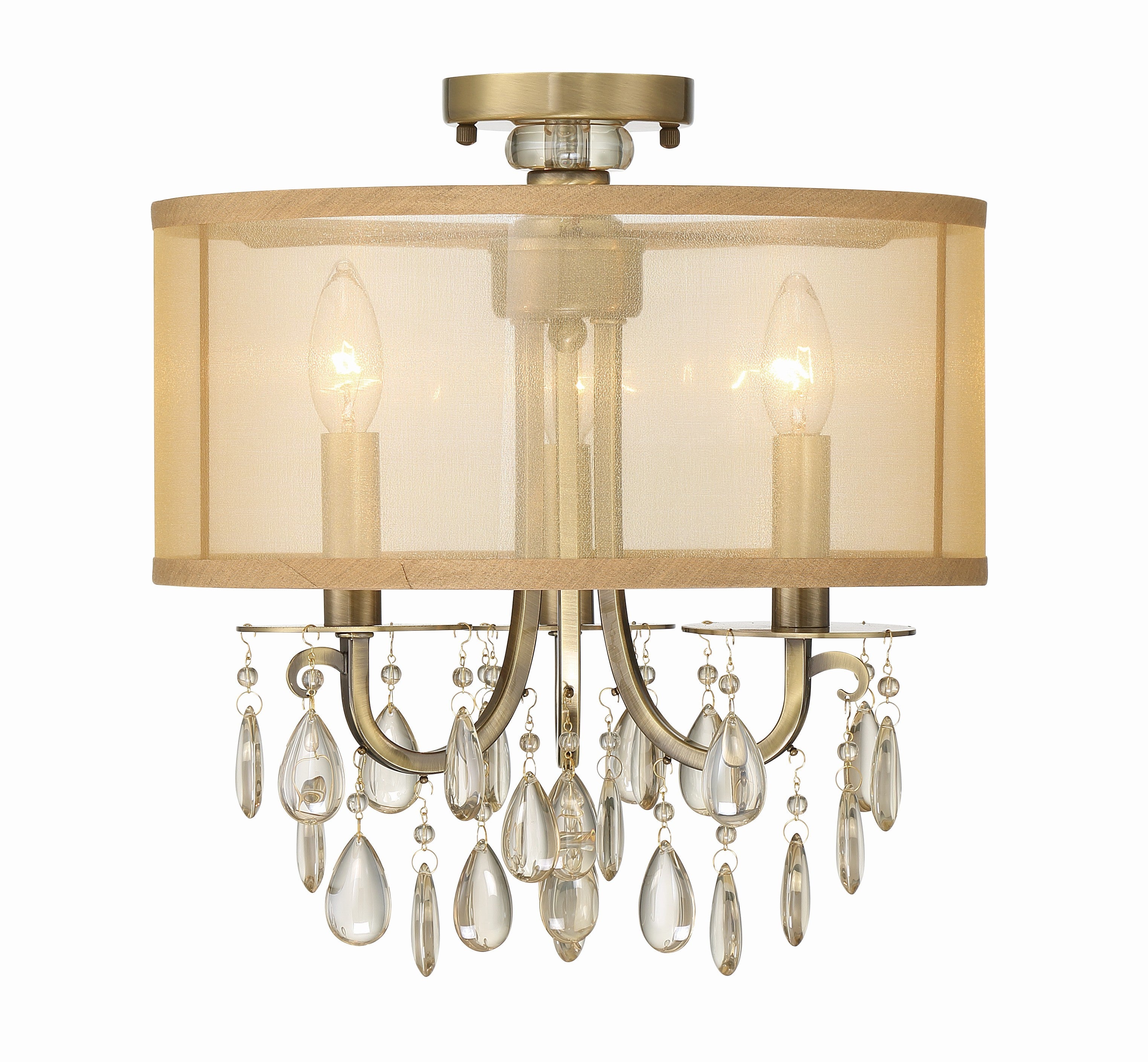 Hampton 14'' Semi Flush Mount
