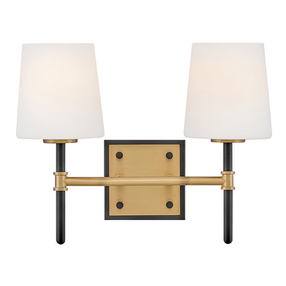 Saunders Small Two Light Vanity