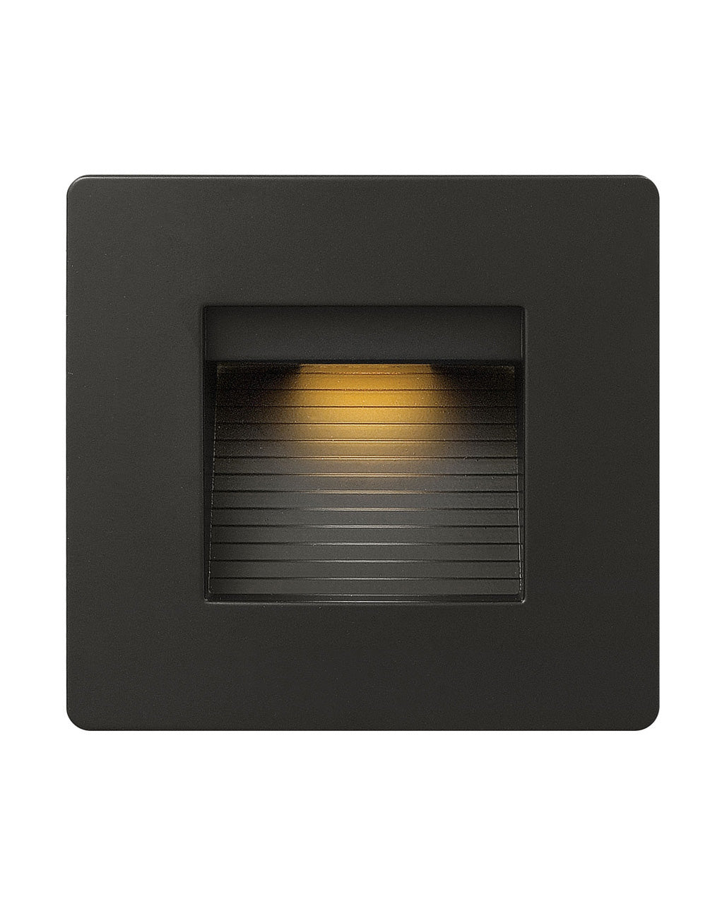 Luna LED 3000K Step Light 120v Horizontal Double Gange