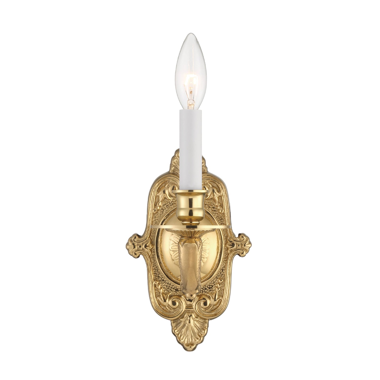 Cast Brass Wall Mount Sconce