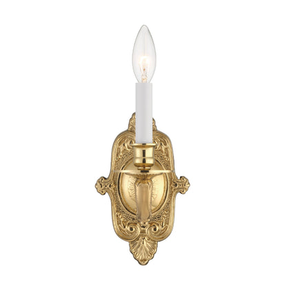 Cast Brass Wall Mount Sconce