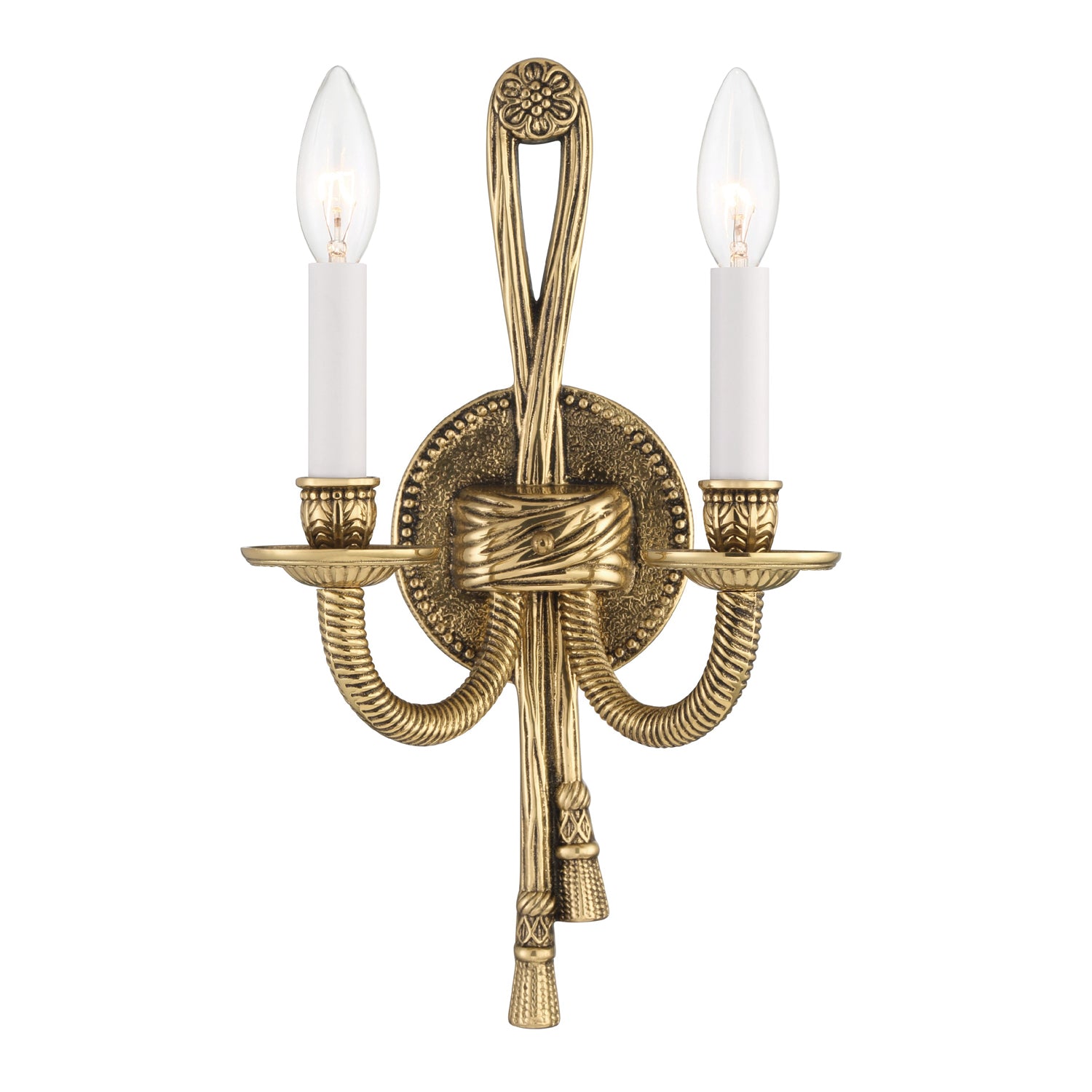 Cast Brass Wall Mount Sconce