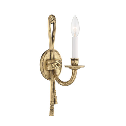 Cast Brass Wall Mount Sconce