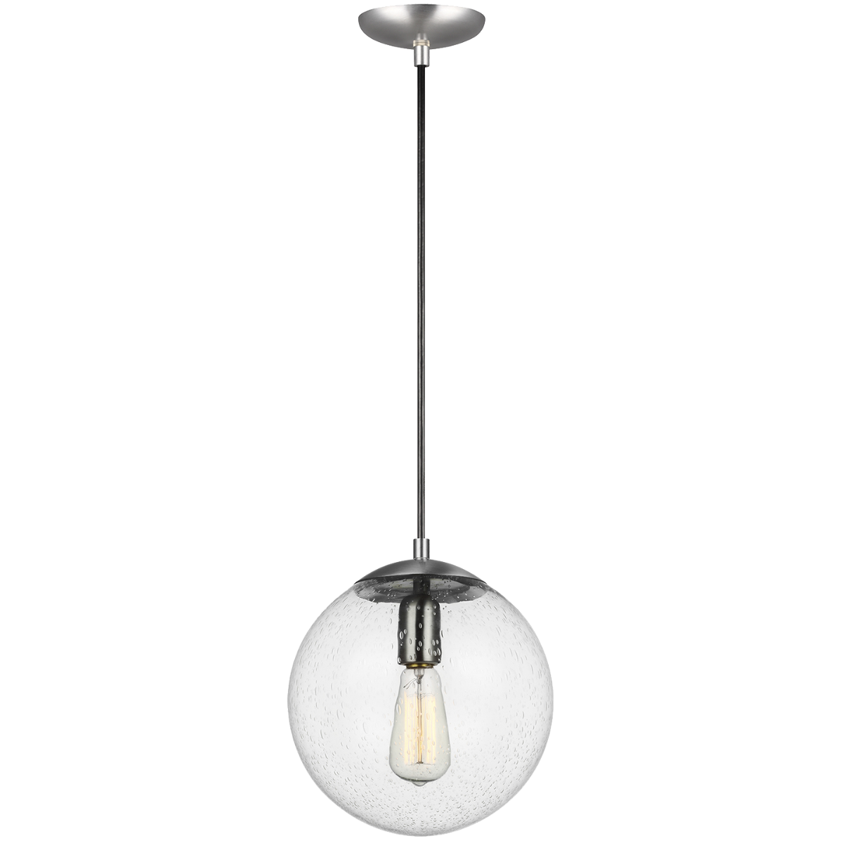 Leo - Hanging Globe Medium One Light Pendant