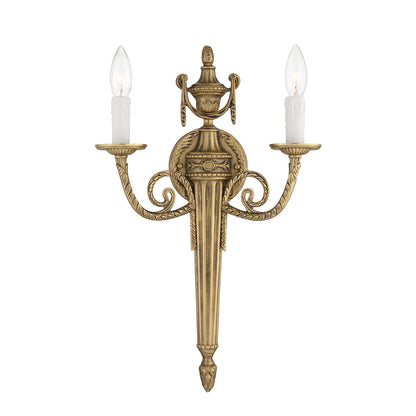 Cast Brass Wall Mount Sconce