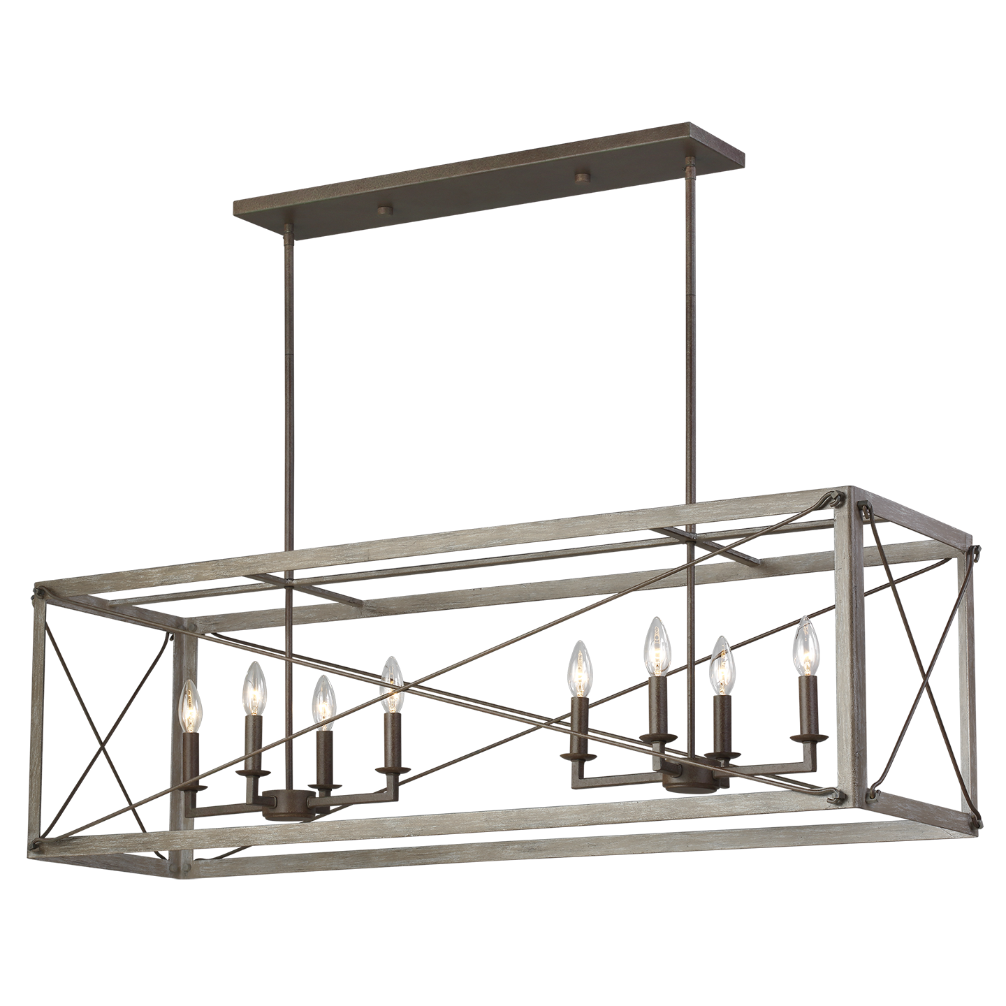 Thornwood Eight Light Island Pendant