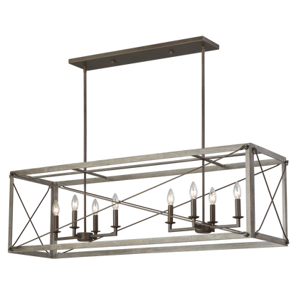 Thornwood Eight Light Island Pendant