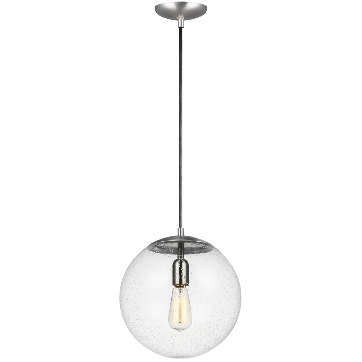 Leo - Hanging Globe Large One Light Pendant