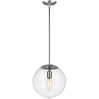 Leo - Hanging Globe Large One Light Pendant