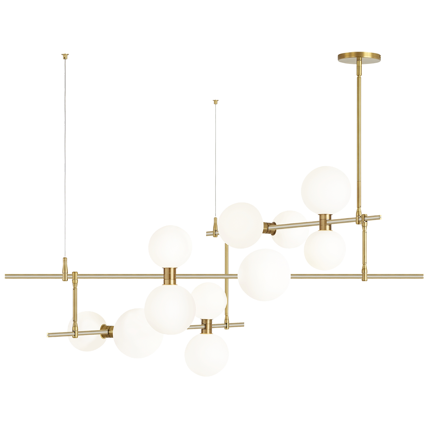 ModernRail Chandelier