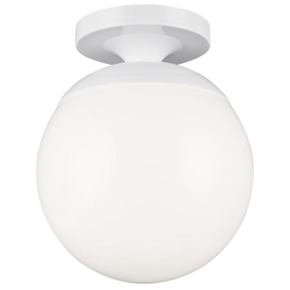Leo - Hanging Globe One Light Wall / Ceiling Semi-Flush Mount