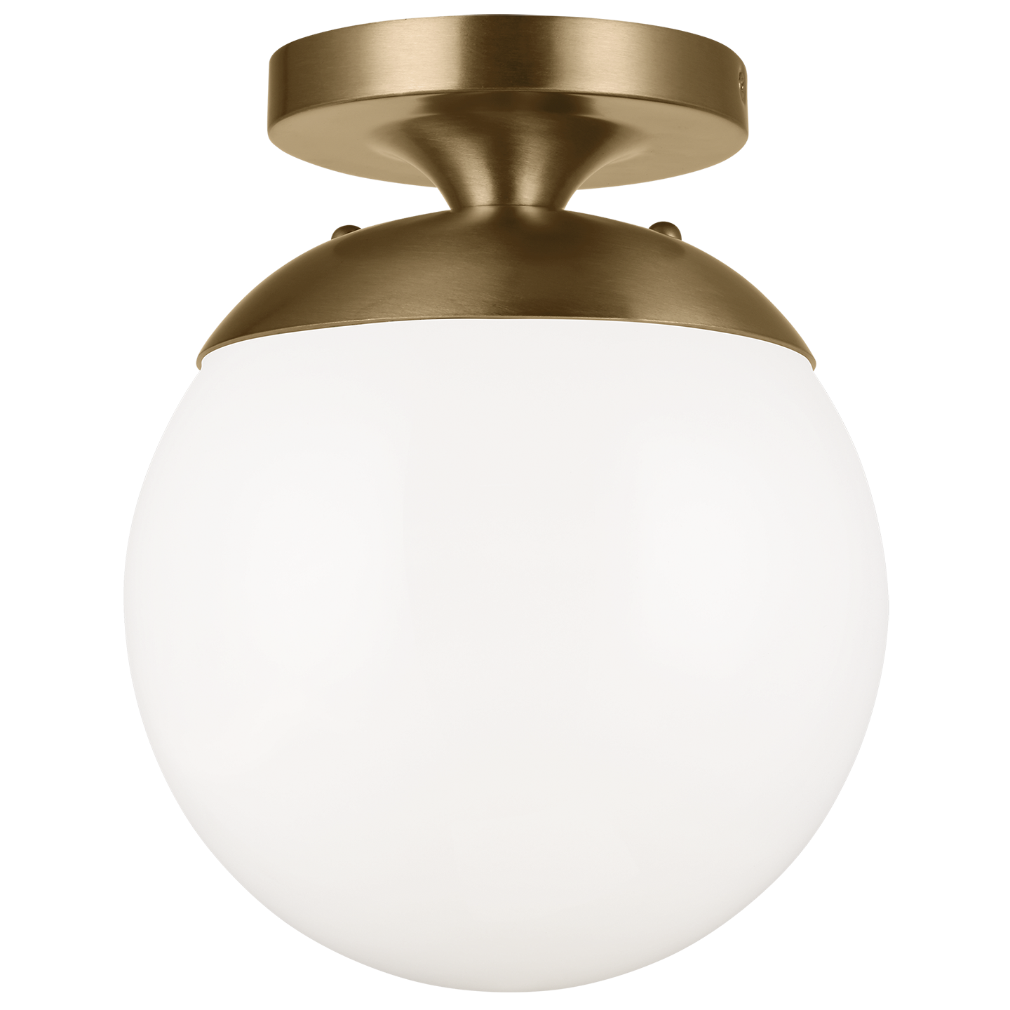 Leo - Hanging Globe One Light Wall / Ceiling Semi-Flush Mount