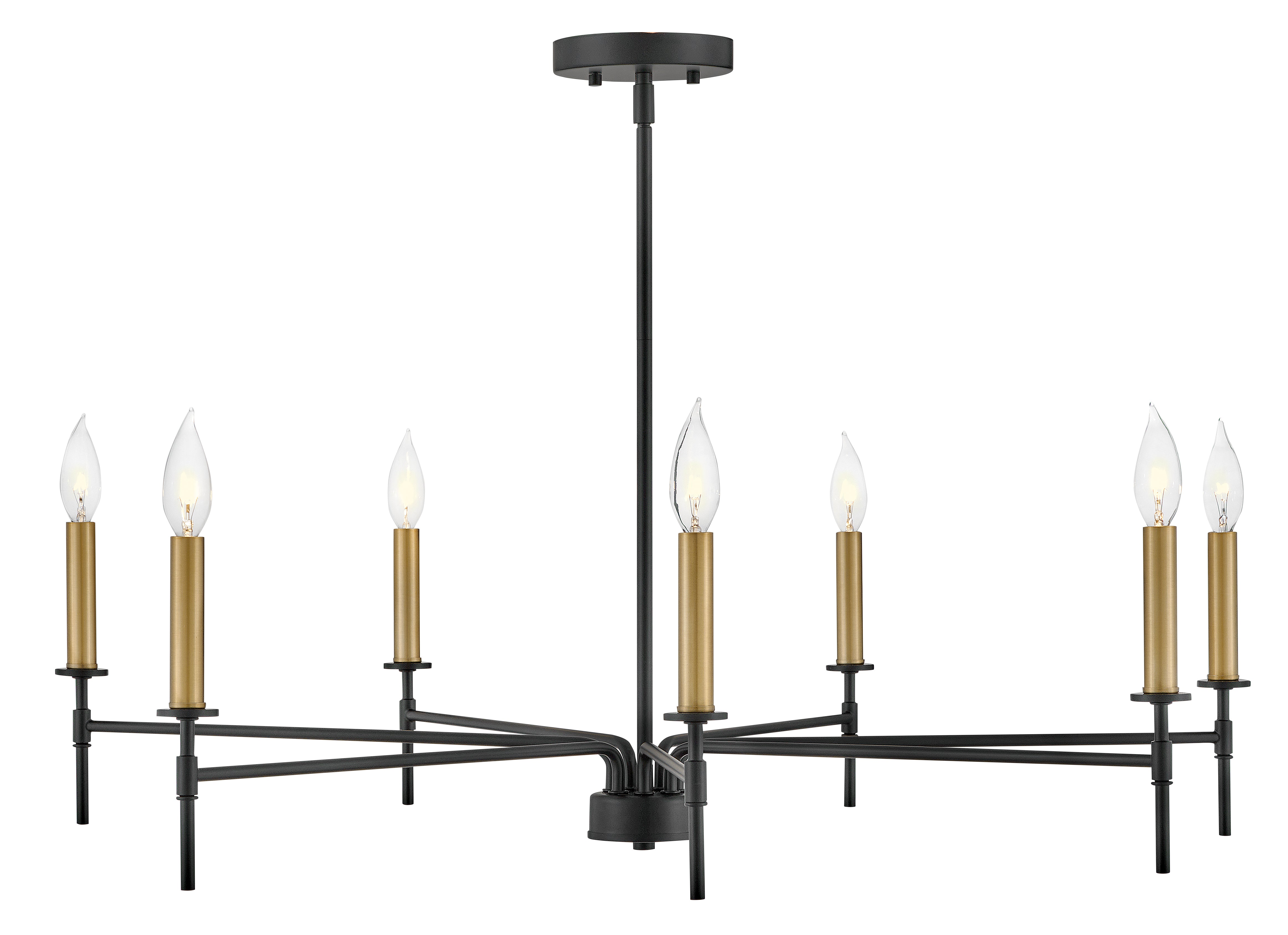Hux Large Single Tier Chandelier