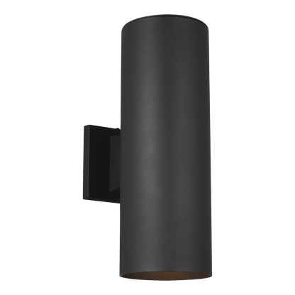 Outdoor Cylinders Small Two Light Outdoor Wall Lantern