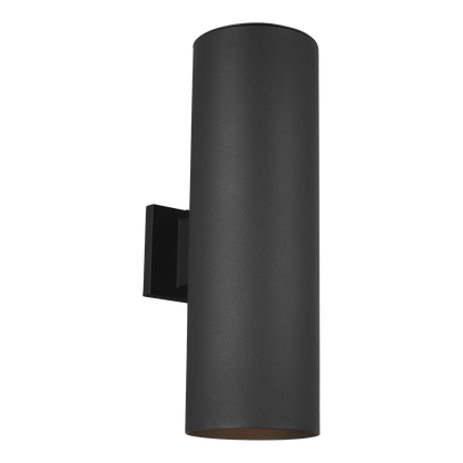 Outdoor Cylinders Large Two Light Outdoor Wall Lantern
