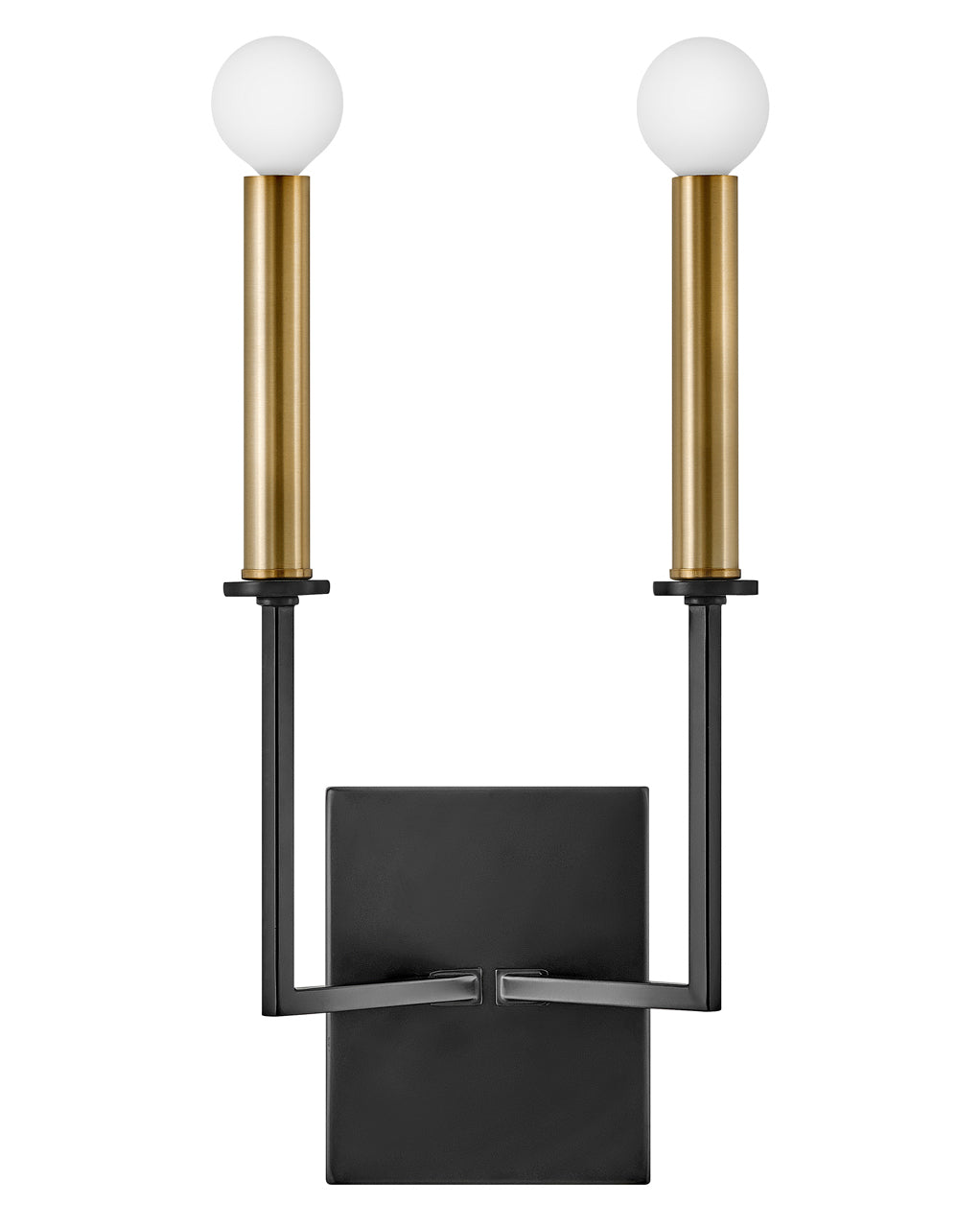 Lazlo Medium Two Light Tall Sconce