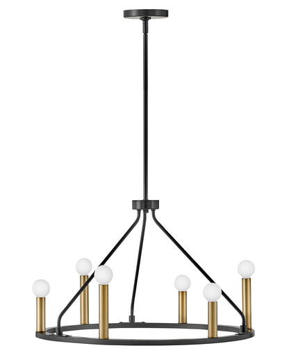 Lazlo Medium Single Tier Chandelier
