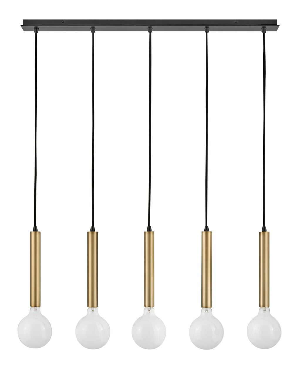 Bobbie Large Five Light Linear Chandelier