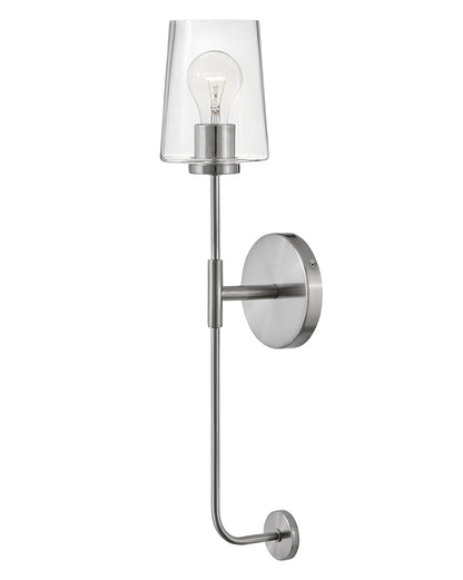 Kline Large Single Light Tall Sconce