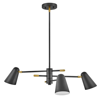Birdie Medium Convertible Mobile Single Tier Chandelier