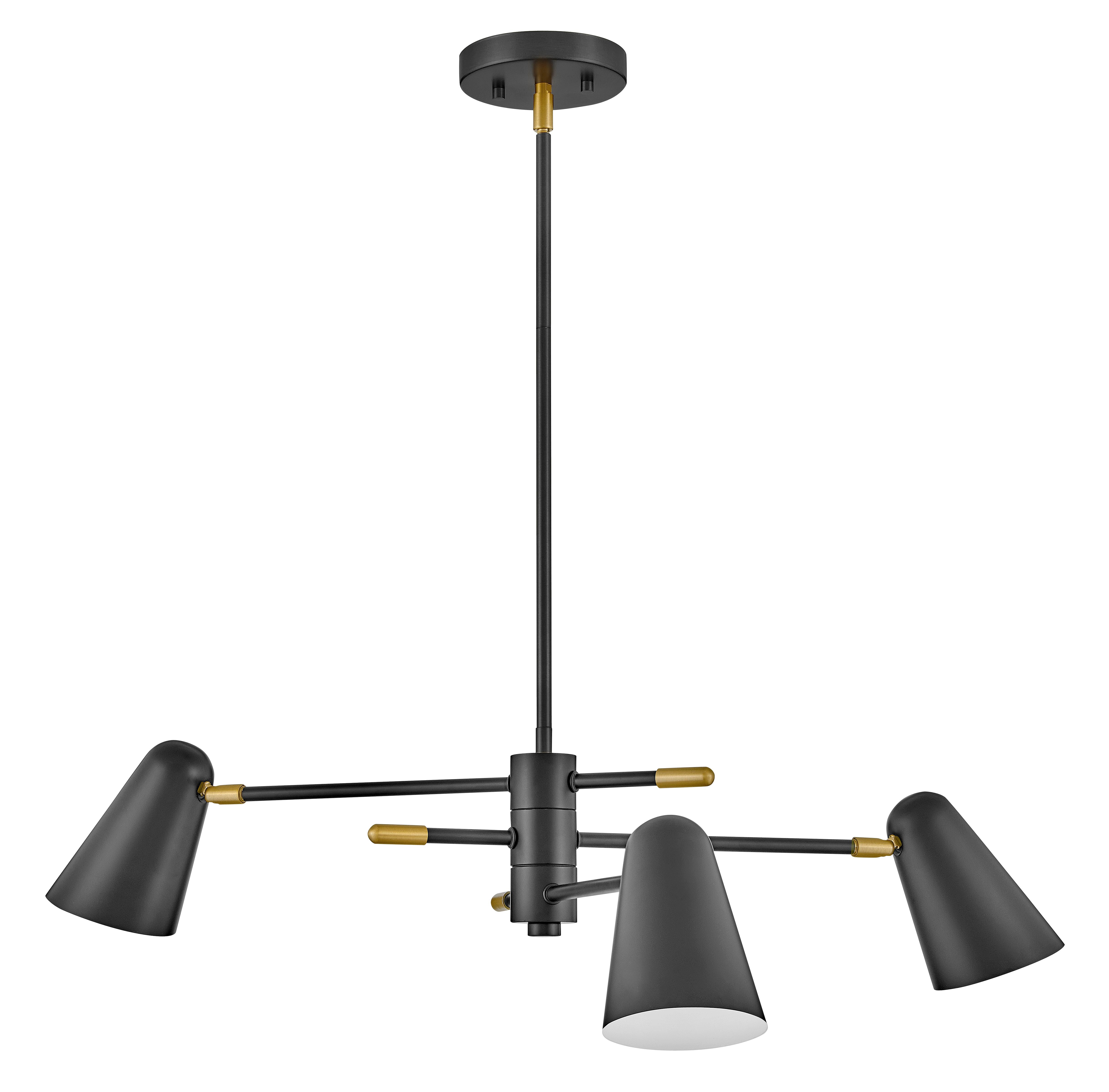 Birdie Medium Convertible Mobile Single Tier Chandelier