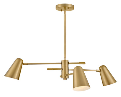 Birdie Medium Convertible Mobile Single Tier Chandelier