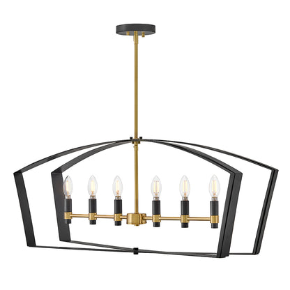 Sammi Large Six Light Linear