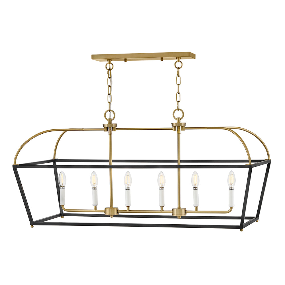 Tate Large Six Light Linear