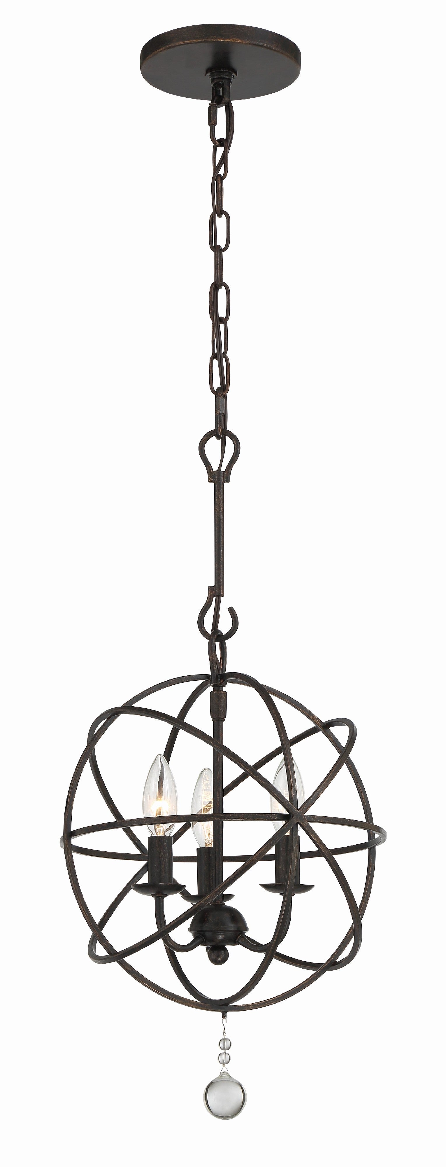 Solaris 12.5'' Chandelier