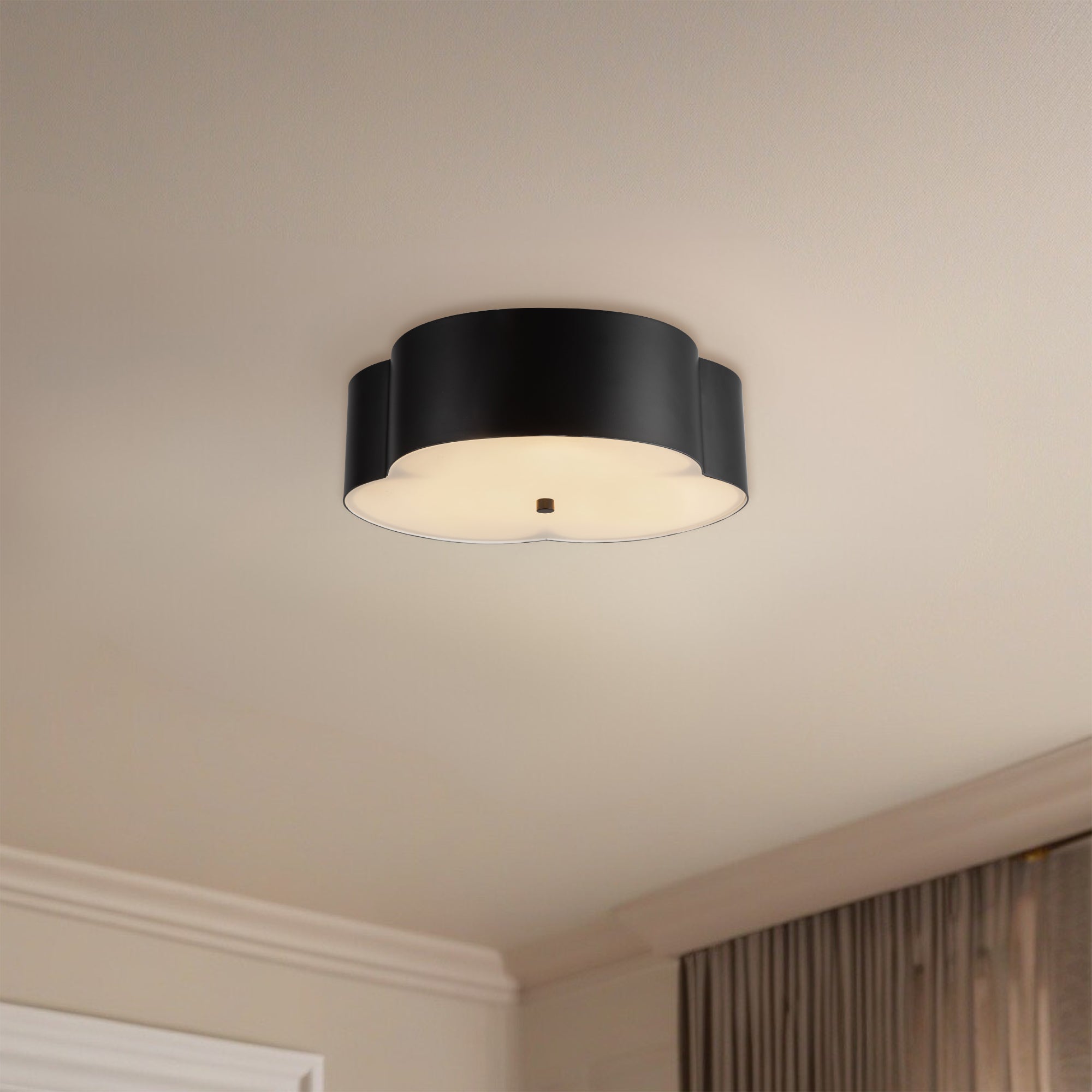 Adella 14" Socket Flush Mount