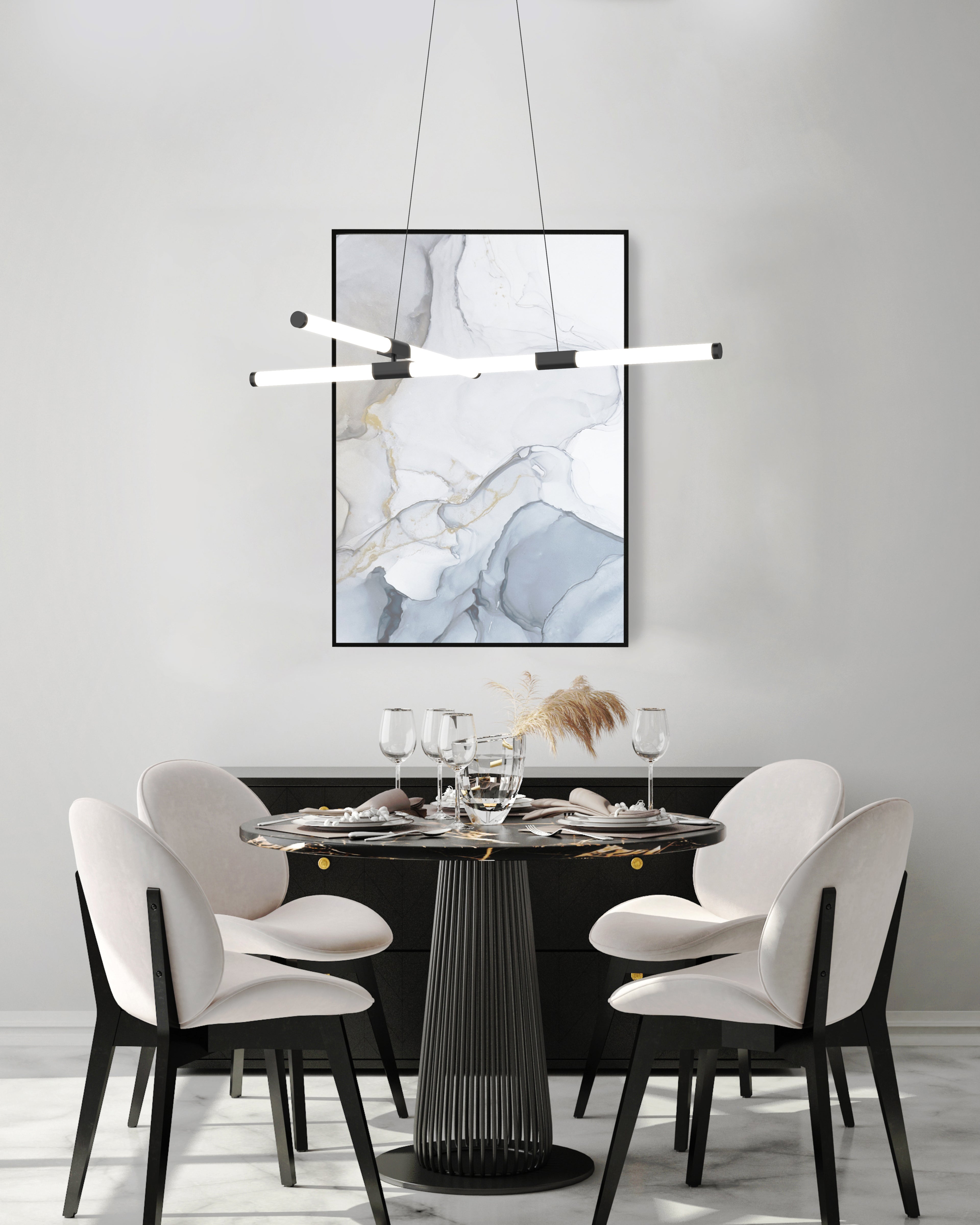 Akari Chandelier