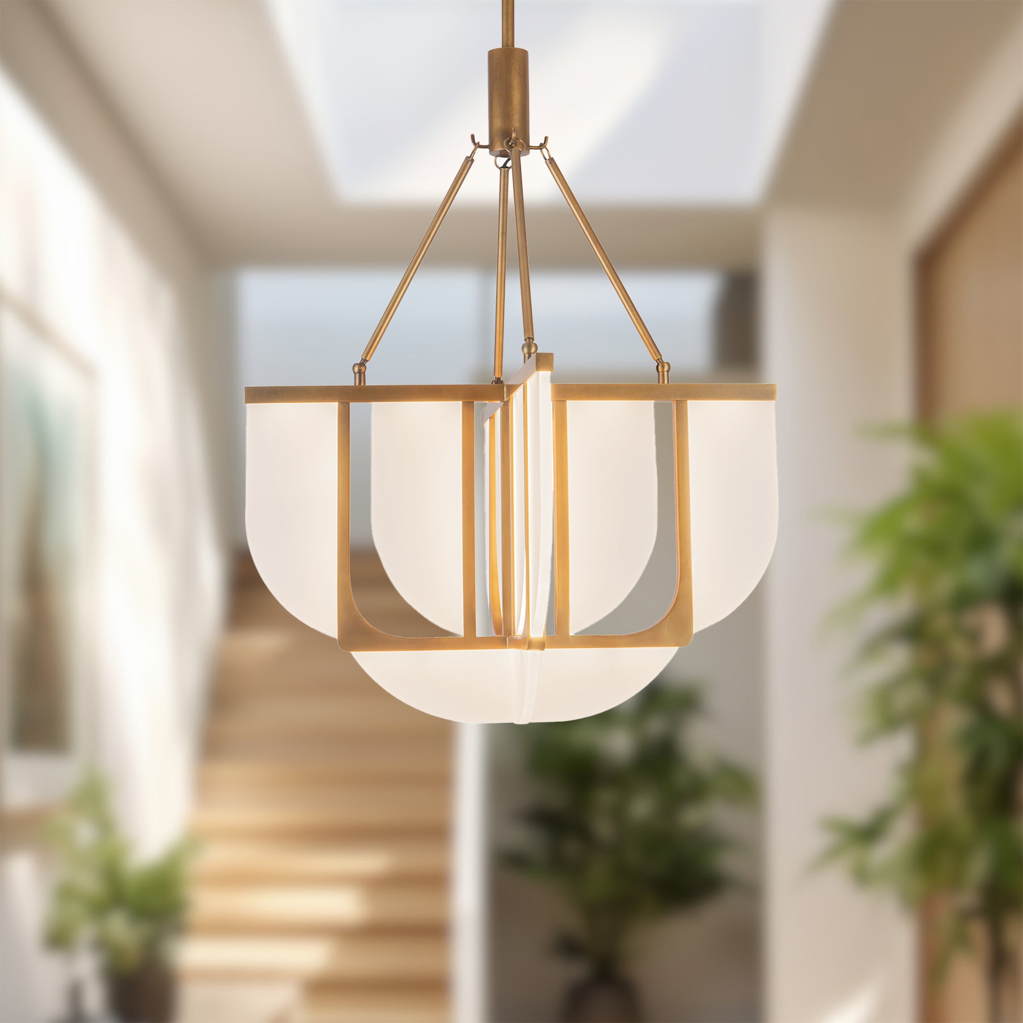 Anders 24" dimmable LED Chandelier