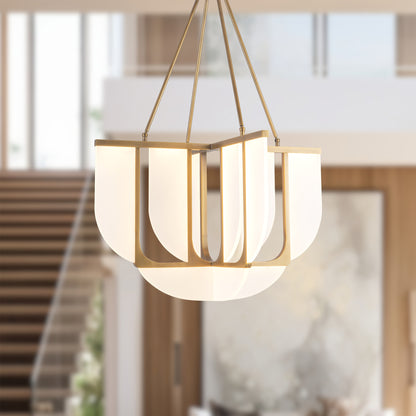 Anders 30" dimmable LED Chandelier