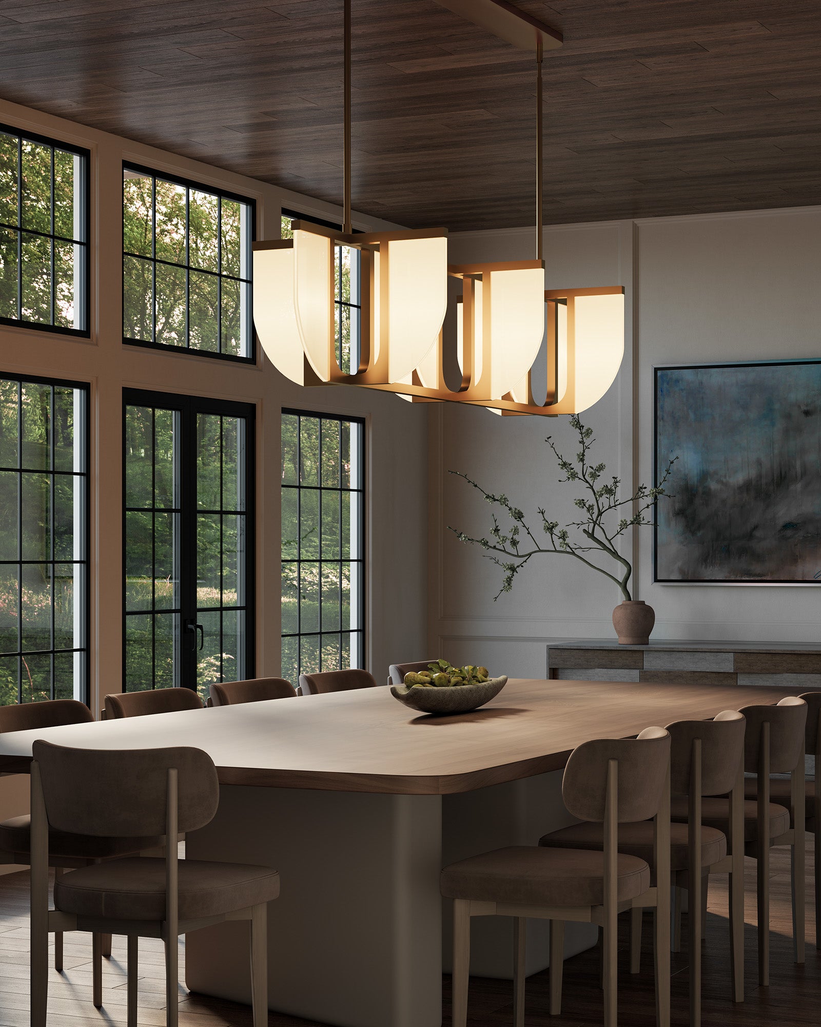 Anders 59" dimmable LED Linear Pendant