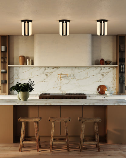 Anders 8" dimmable LED Semi-Flush Mount