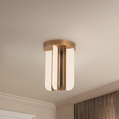 Anders 8" dimmable LED Semi-Flush Mount