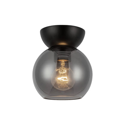Arcadia 6" 1 Light Semi Flush Mount
