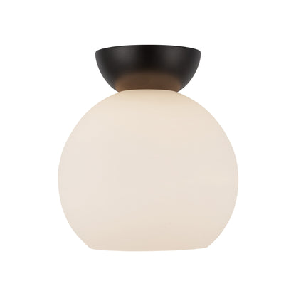 Arcadia 8" 1 Light Semi Flush Mount